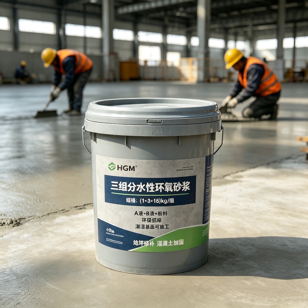 志丹三组份水性环氧砂浆
